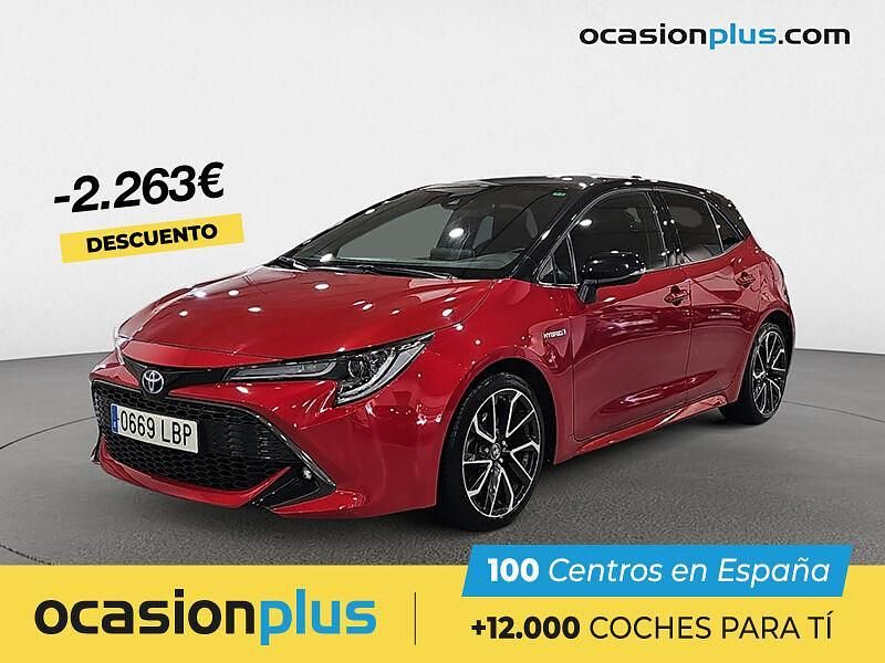 Rojo Usado 2019 Toyota Corolla Berlina | 24.900 € (Caro) - Imagen 1/4