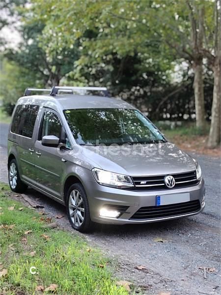 Beige Usado 2016 VW Caddy Trendline Monovolumen | 14.000 € (Precio justo) - Imagen 1/4