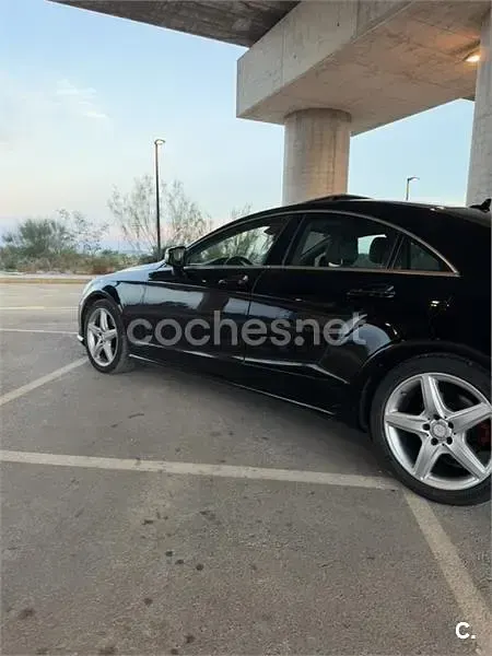 Usado Mercedes CLS350 265 CV (194 kW) 2012 Negro Coupe