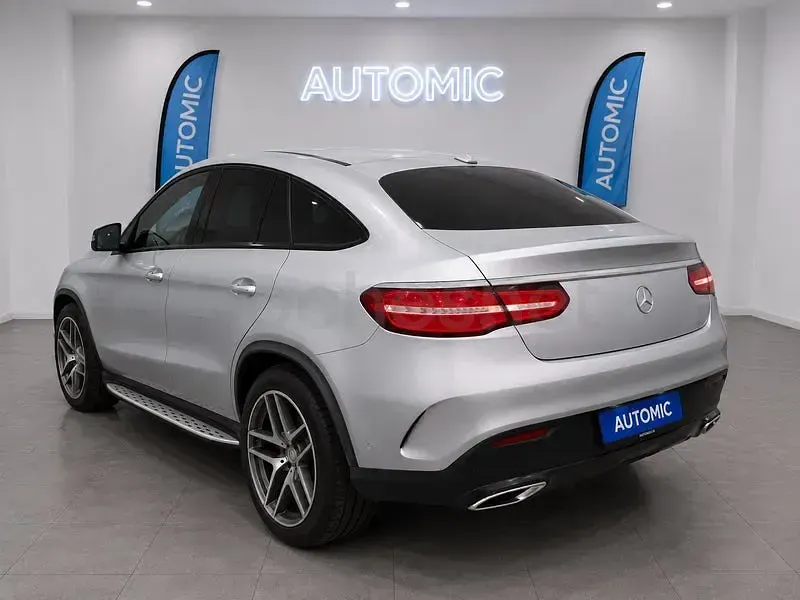 Usado Mercedes GLE350 258 CV (189 kW) 2017 Gris / plata Coupe