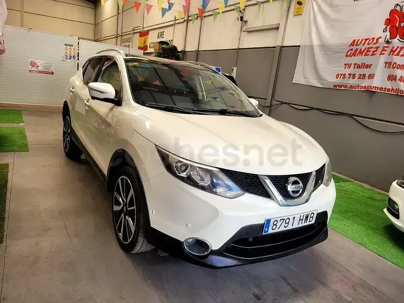 Usado Nissan Qashqai 360º 130 CV (95 kW) 2014 Blanco SUV