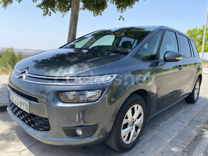 Gris / plata Usado 2014 Citroën Grand C4 Picasso Attraction Monovolumen | 5990 € (Precio justo) - Imagen 1/4