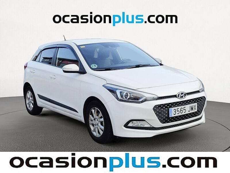 Usado Hyundai i20 GO! 84 CV (61 kW) 2016 Blanco Utilitario