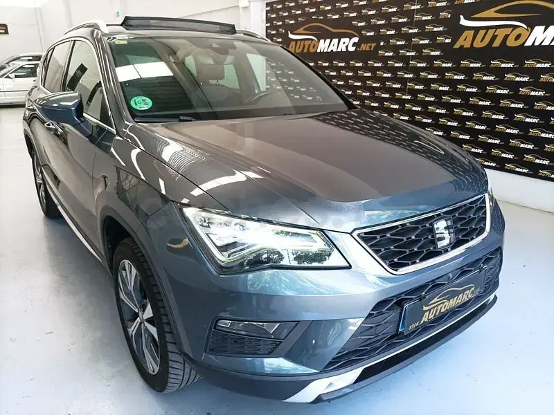 Usado Seat Ateca XCELLENCE 150 CV (110 kW) 2016 Gris / plata SUV