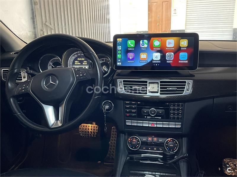 Usado Mercedes CLS350 265 CV (194 kW) 2011 Gris / plata Berlina