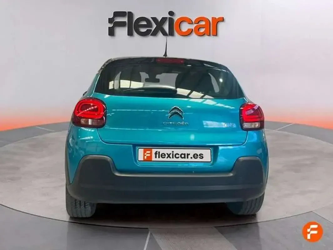 Usado Citroën C3 Feel 83 CV (61 kW) 2022 Azul Utilitario