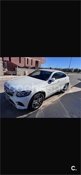Usado Mercedes GLC220 170 CV (125 kW) 2017 Blanco Coupe