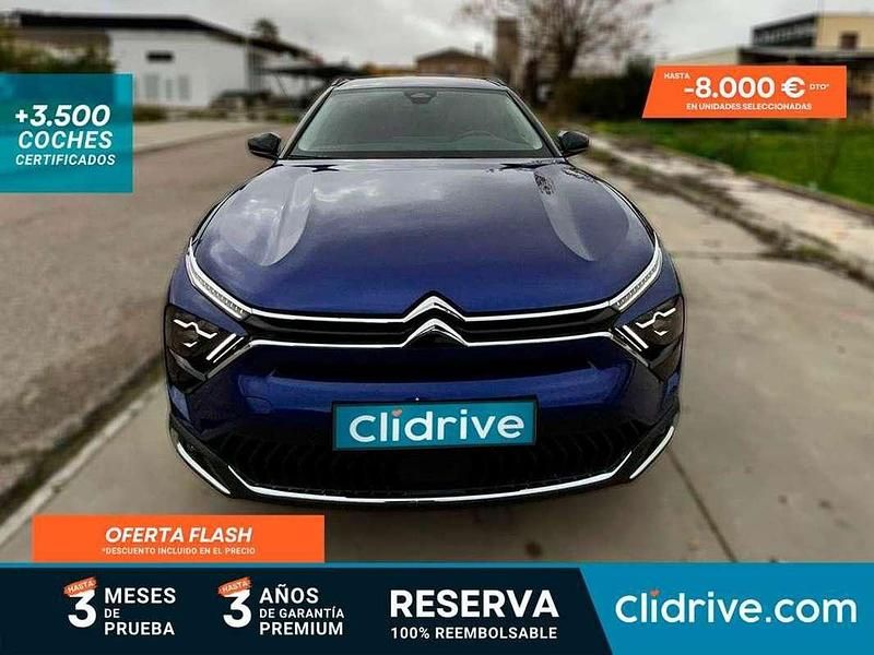 Azul Usado 2023 Citroën C5 X PureTech Familiar | 17.590 € (Super precio) - Imagen 1/4