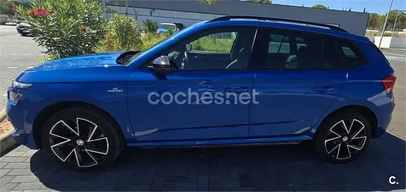 Usado Skoda Kamiq Monte Carlo 150 CV (110 kW) 2021 Azul SUV
