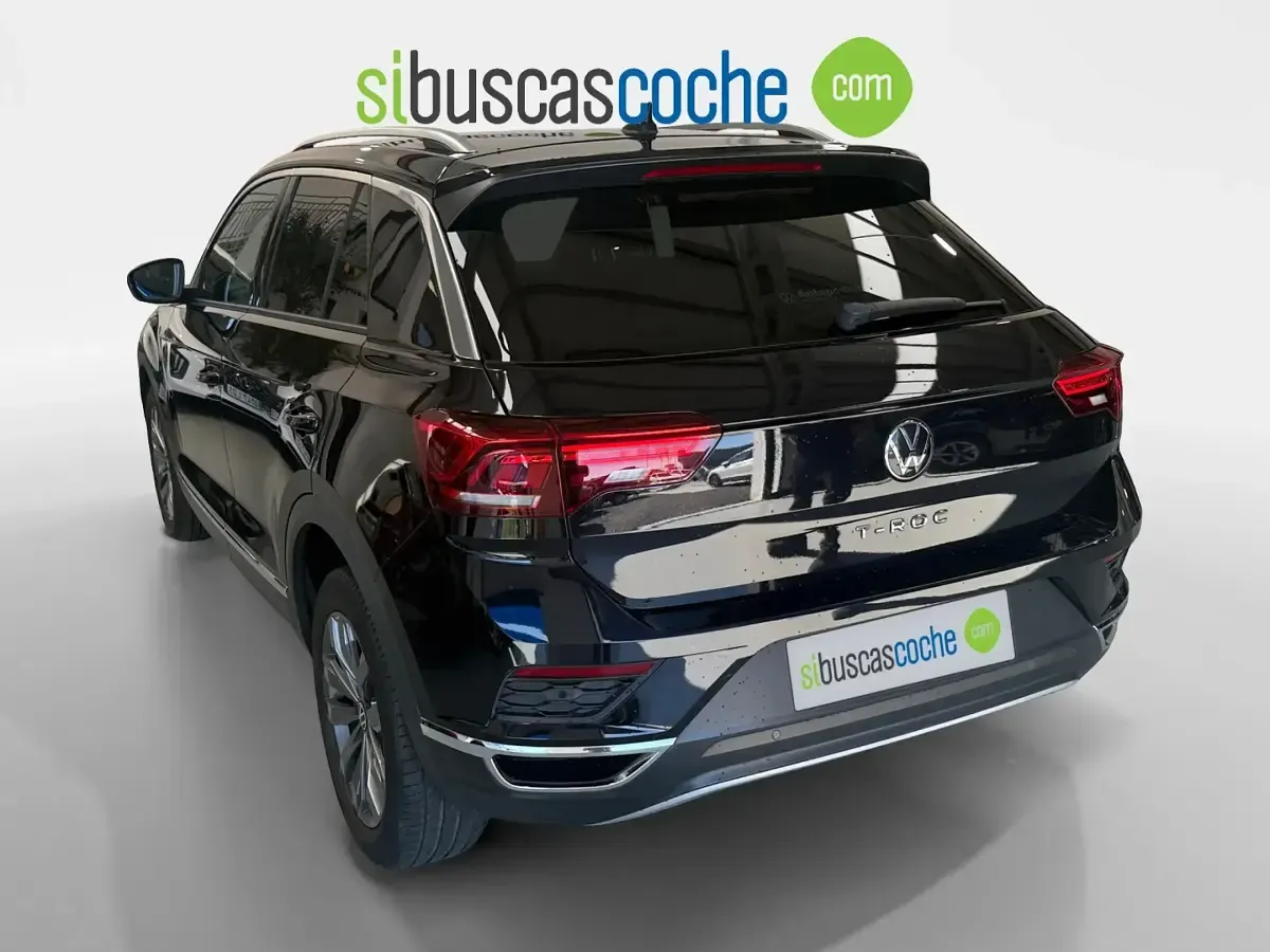 Usado VW T-Roc Sportline 150 CV (110 kW) 2021 Negro SUV