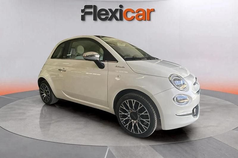 Blanco Usado 2022 Fiat 500 Dolcevita Descapotable | 10.470 € (Precio justo) - Imagen 1/4