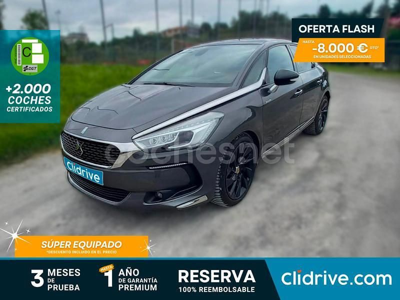 Negro Usado 2017 DS Automobiles DS5 Prestige Utilitario | 12.890 € (Precio justo) - Imagen 1/3