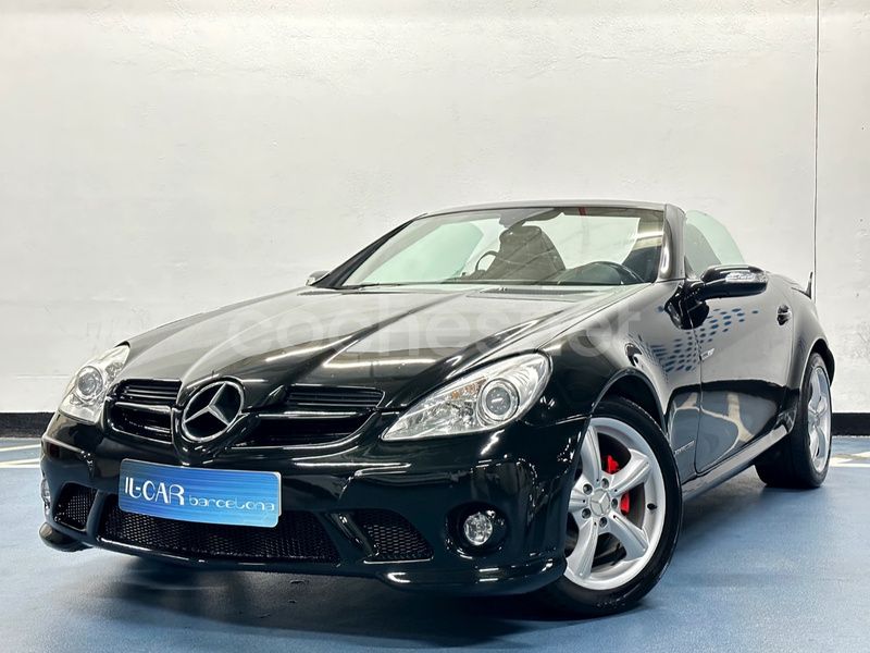 Negro Usado 2005 Mercedes SLK200 Descapotable | 10.890 € (Precio justo) - Imagen 1/4