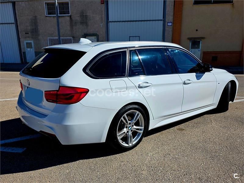 Usado BMW 320 M Sport 184 CV (135 kW) 2017 Blanco Familiar