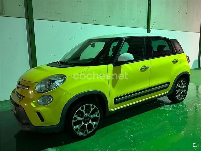 Amarillo Usado 2014 Fiat 500L Trekking Monovolumen | 6500 € (Precio justo) - Imagen 1/4