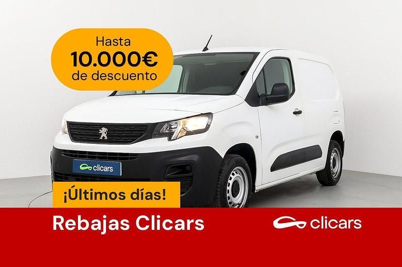 Blanco Usado 2021 Peugeot Partner S Monovolumen | 12.990 € (Caro) - Imagen 1/4