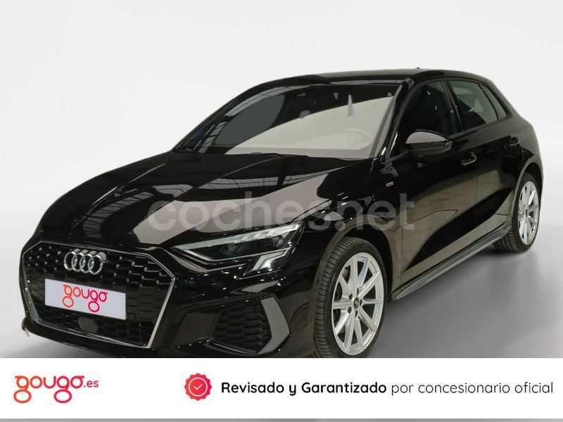 Negro Usado 2021 Audi A3 Sportback e-tron S-Line Berlina | 27.300 € (Precio justo) - Imagen 1/4