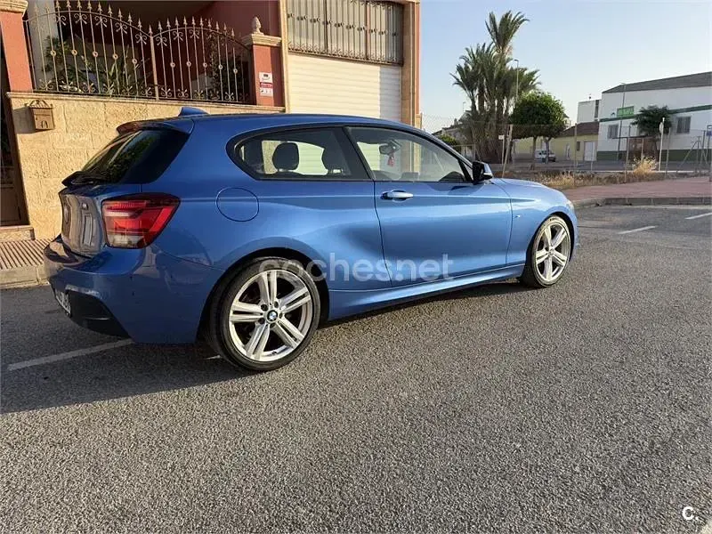 Usado BMW 118 143 CV (105 kW) 2015 Azul Utilitario