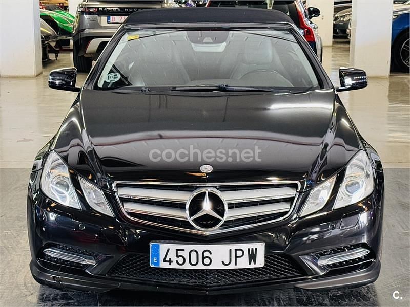 Usado Mercedes E350 Avantgarde 265 CV (194 kW) 2013 Negro Descapotable