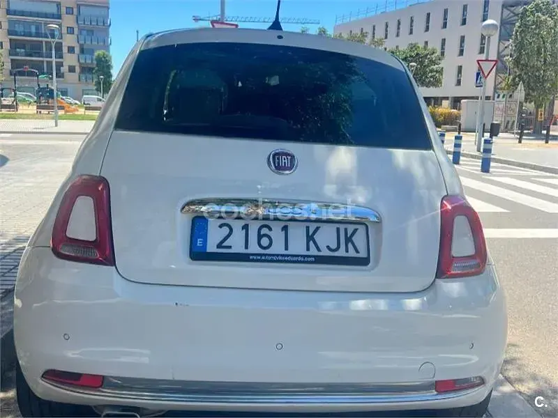 Usado Fiat 500 Mirror 69 CV (50 kW) 2018 Blanco Berlina