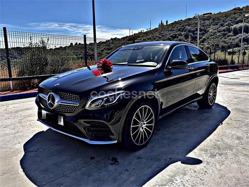 Usado Mercedes GLC250 211 CV (155 kW) 2017 Negro Coupe