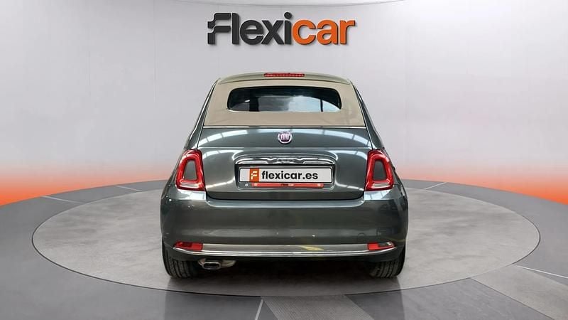 Usado Fiat 500 69 CV (50 kW) 2017 Gris Descapotable