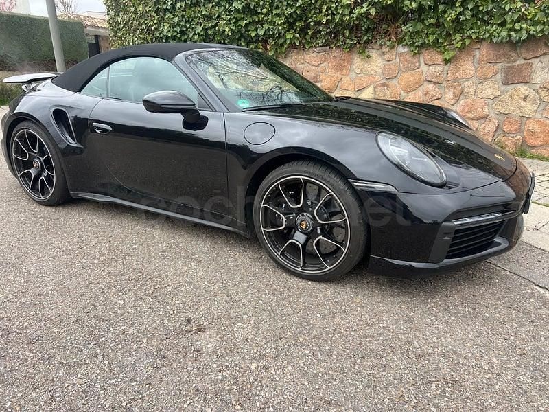 Usado Porsche 911 Turbo S Cabriolet 650 CV (478 kW) 2022 Negro Descapotable