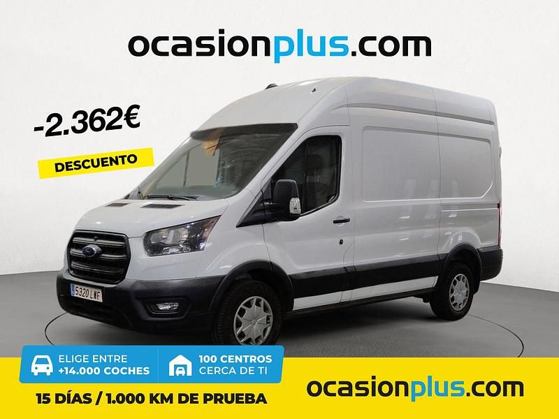 Blanco Usado 2022 Ford Transit Trend Berlina | 25.990 € (Un poco caro) - Imagen 1/4