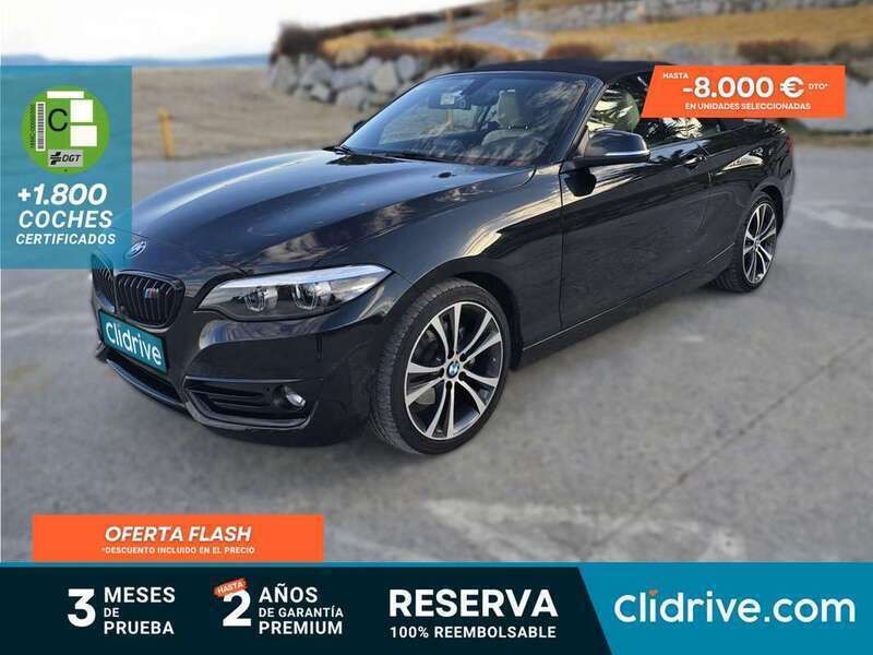 Negro Usado 2020 BMW 230 Descapotable | 24.990 € - Imagen 1/3