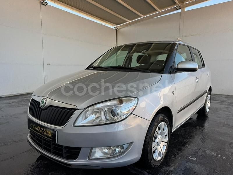 Usado Skoda Fabia Ambition 75 CV (55 kW) 2011 Gris / plata Utilitario