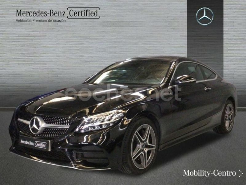 Inval. black nonmetallic color paint Usado 2020 Mercedes C300 AMG line Coupe | 36.900 € (Precio justo) - Imagen 1/4