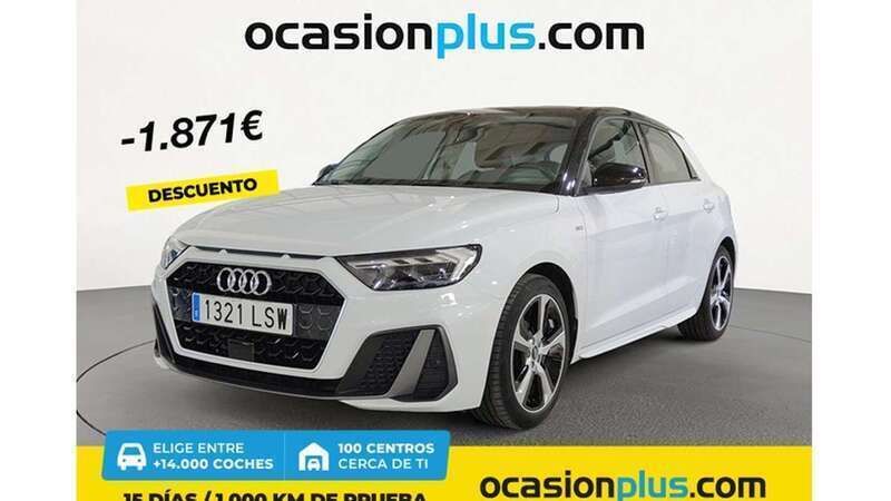 Blanco Usado 2021 Audi A1 Sportback S-Line Utilitario | 18.719 € (Precio justo) - Imagen 1/4