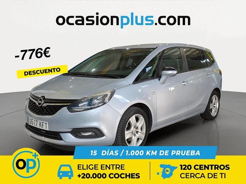 Usado Opel Zafira Expression 120 HP (88 kW) 2017 Cinzento Monovolume