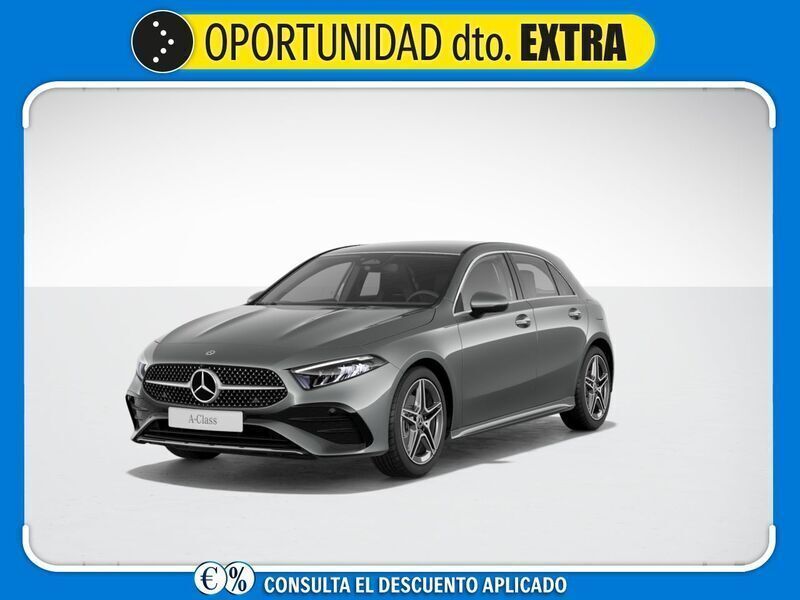 Gris / plata Usado 2024 Mercedes A180 Berlina | 32.900 € (Precio justo) - Imagen 1/4