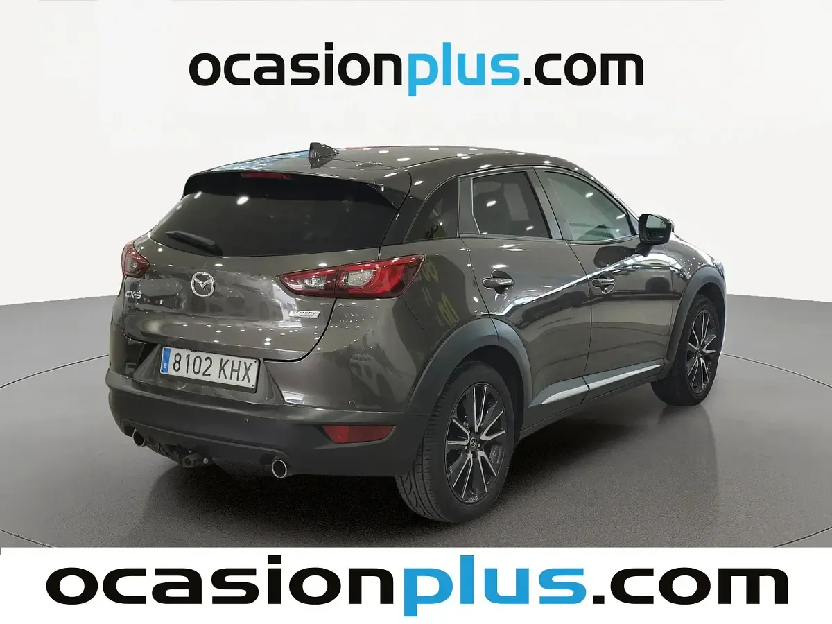 Usado Mazda CX-3 Luxury 120 CV (88 kW) 2018 Gris SUV