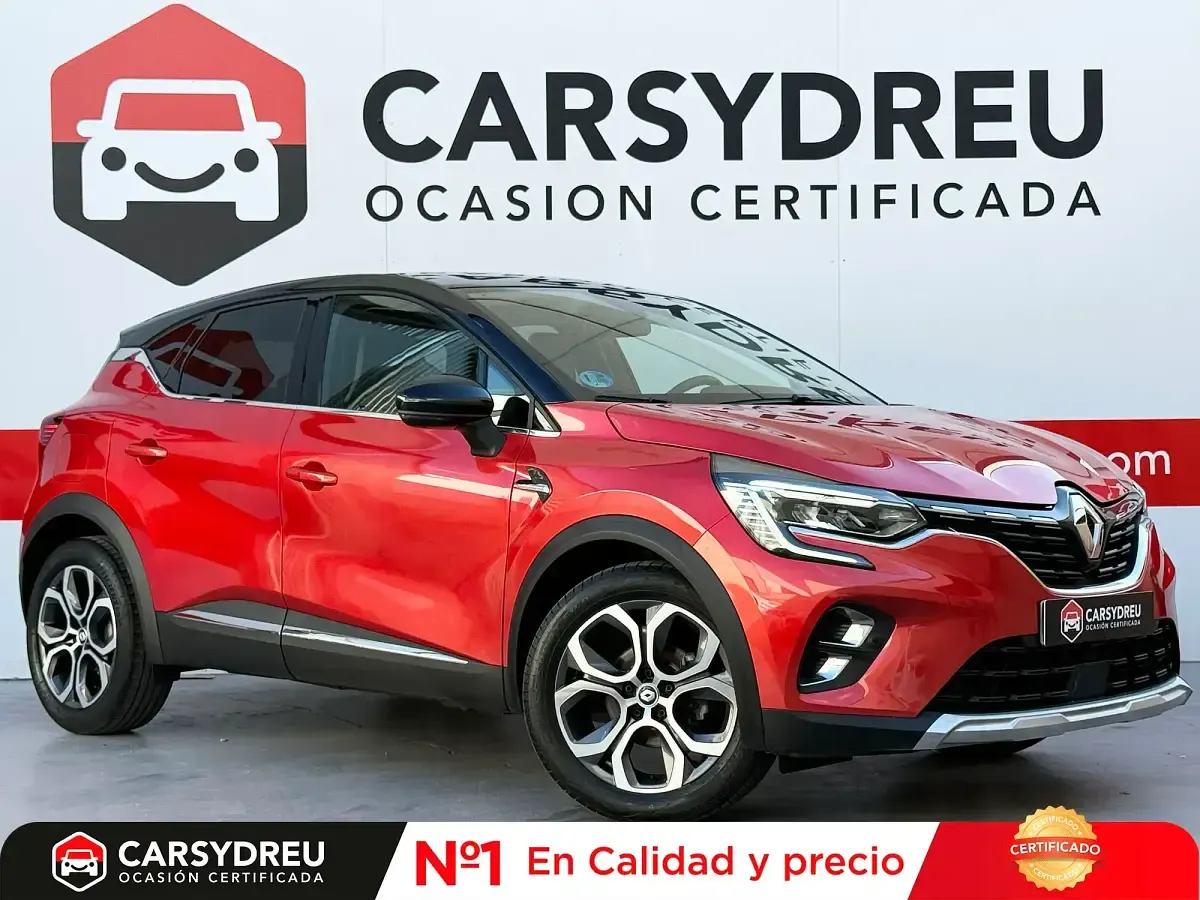 Usado Renault Captur Zen 140 CV (102 kW) 2022 Rojo SUV