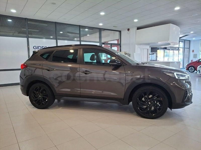 Usado Hyundai Tucson N Line 136 CV (100 kW) 2019 Gris / plata SUV