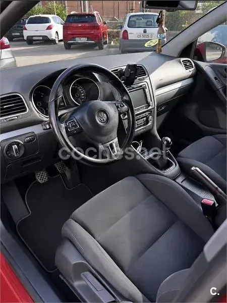 Usado VW Golf VI Sport 105 CV (77 kW) 2011 Rojo Utilitario