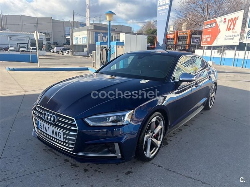 Azul Usado 2018 Audi A5 Sportback Utilitario | 38.900 € (Buen precio) - Imagen 1/4