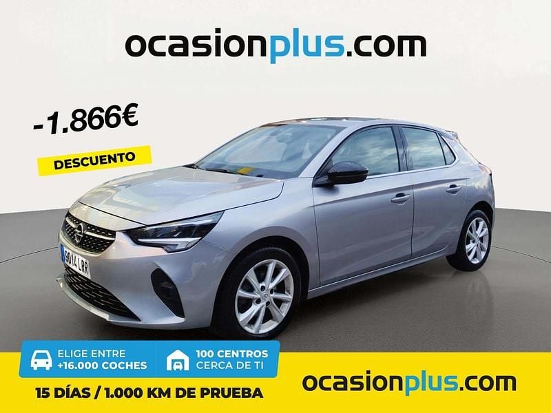 Gris Usado 2021 Opel Corsa Elegance Berlina | 11.400 € (Precio justo) - Imagen 1/4