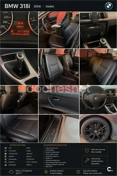 Usado BMW 335 306 CV (225 kW) 2013 Gris / plata Berlina