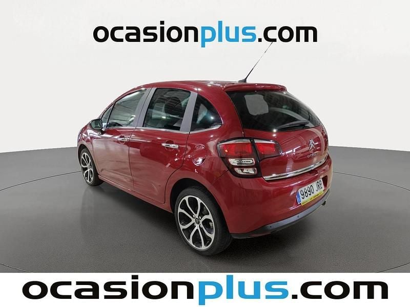 Usado Citroën C3 Exclusive 99 CV (72 kW) 2016 Rojo Utilitario