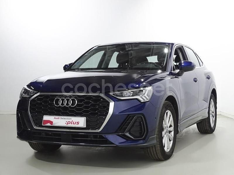 Azul Usado 2022 Audi Q3 Sportback Advanced Plus SUV | 35.400 € (Un poco caro) - Imagen 1/4