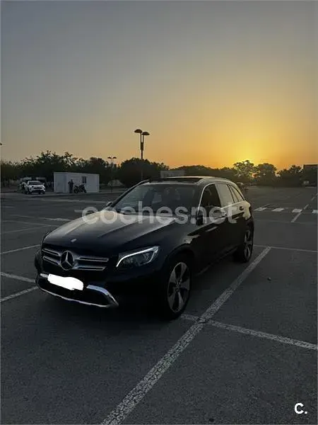 Usado Mercedes GLC220 Exclusive 170 CV (125 kW) 2016 Negro SUV