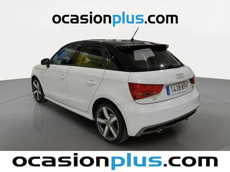 Usado Audi A1 Sportback S-Line 95 CV (69 kW) 2017 Blanco Utilitario