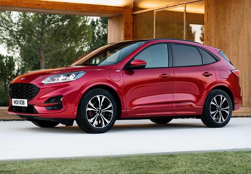 Blanco Usado 2021 Ford Kuga ST-Line SUV | 18.980 € (Precio justo) - Imagen 1/4