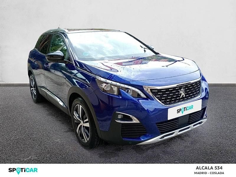 Usado Peugeot 3008 GT-line 130 CV (95 kW) 2020 Azul SUV
