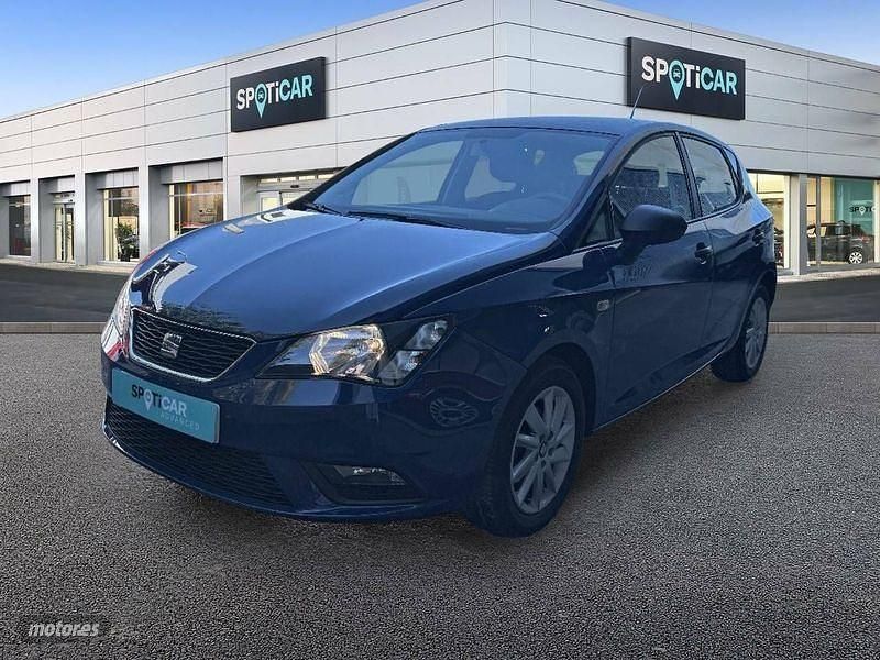 Usado Seat Ibiza Style 90 CV (66 kW) 2017 Azul Berlina