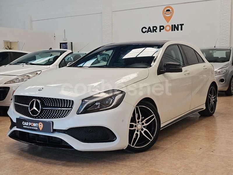 Usado Mercedes A220 AMG line 177 CV (130 kW) 2016 Blanco Berlina