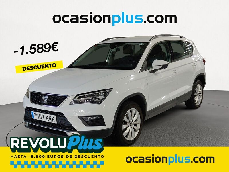 Blanco Usado 2018 Seat Ateca Style Plus SUV | 17.480 € (Un poco caro) - Imagen 1/4